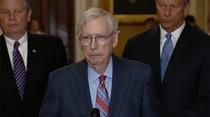 Sen. Mitch McConnell Freezes Up at Podium, Appears to Suffer Medical Episode