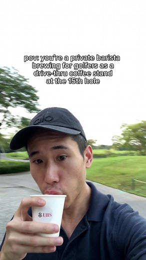 Unique Coffee Experience at the Golf Course with UBS