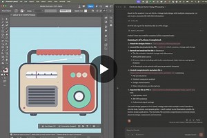 Building an MCP server for Adobe Illustrator with AI | Vladimir Petkovic posted on the topic | LinkedIn
