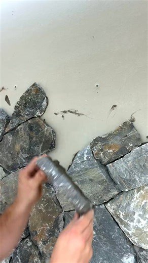 How I install stone cladding. In this video I’m installing a drystack look stone | Harry Nelson