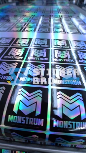 High-Quality Holographic Stickers from StickerBros