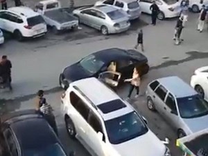 Islamabad woman attacking car in viral video arrested along with husband