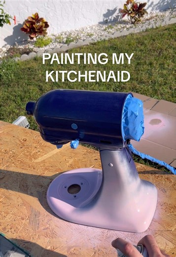 Painting My KitchenAid Mixer Pink for a Stylish Touch