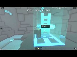 Roblox Steep Steps Snowflake Ladder