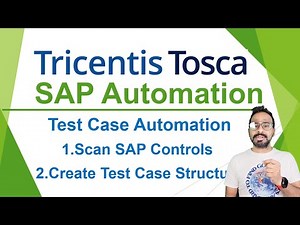 TRICENTIS Tosca SAP Automation - Lesson 05 | Test Case Automation | Create Test Case Structure |