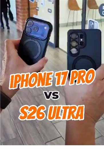 Comparativa: iPhone 17 Pro vs Samsung S26 Ultra