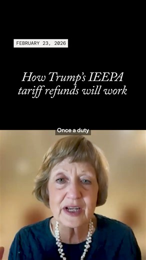 “The Trump administration Justice Department in cases before the Court of International Trade said, ‘We promise if these IEEPA duties are deemed to be illegal, we will allow re liquidations. We will not object to re-liquidations and we will pay refunds.’ So the Trump administration is on record in court pledging to the judges of the Court of International Trade that they would allow these re-liquidations and that they would be paying refunds. So I think legally it is very straightforward and the