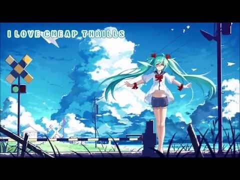 Nightcore - Cheap Thrills [1 Hour] [With Lyrics]
