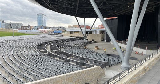 Sneak peek tour: What to expect when visiting the new amphitheater