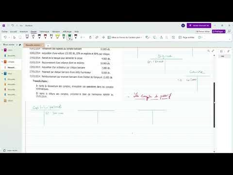 Réouverture et clôture des comptes avec exercice d'application