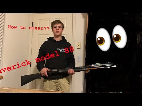 Mossberg Maverick Model 88 Shotgun Disassembly and Cleaning - (Step-by-step Tutorial)