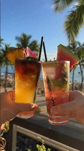 #ワイキキビーチ の景色を楽しみながらザ・ビュッフェ・アット・ハイアットを満喫しよう！本編は近日公開予定 #ハワイ #ハワイ旅行 #ハイアットリージェンシー #ビュッフェ #hawaii