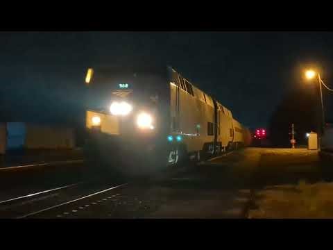 Amtrak Train 20 Arrives Gainesville with #144 and #45