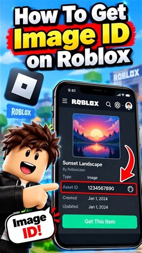How To Get Image ID on Roblox #shorts