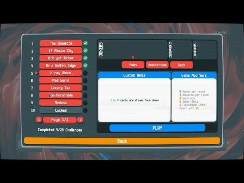 Balatro X-Ray Vision Challenge - Stream 34