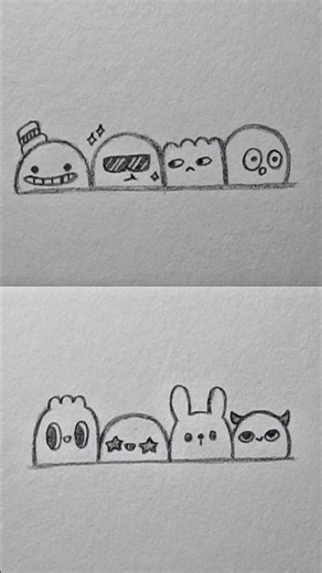 Cool Things to Draw When Bored - Monsters 😈 #drawing #sketch #art #cute #simple #easy #tutorial
