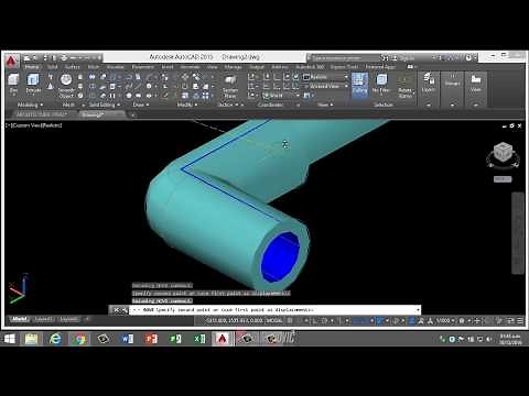 COMO DIBUJAR TUBERIAS EN AUTOCAD 3D