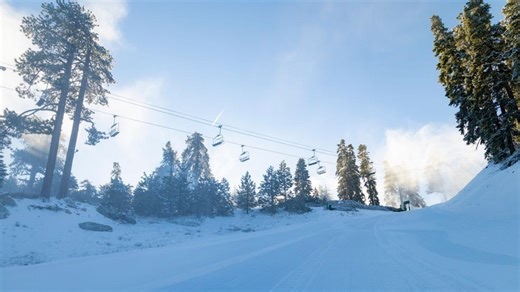 Snow returns to Southern California mountains, boosting Big Bear resorts