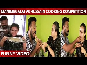Manimegalai & Hussian Ultimate Comedy Cooking Chapathi | Funny Video | Cooking Atrocities