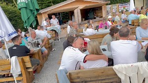 Gestern in unserem Biergarten. Deutschland-Ungarn. Komm am Sonntag zum nächsten Spiel | Andreas Drapa