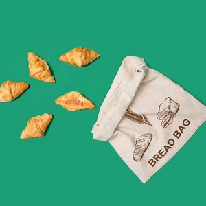 Reusable Bread Bags for Homemade Bread - 100% Organic Linen - 2 Large and 2 Extra Large Reusable Cloth Storage Bags with Drawstring for Sourdough and Baguette - Ideal Gift for Bakers