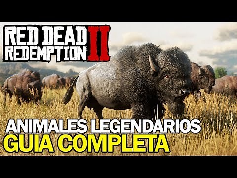 ANIMALES LEGENDARIOS en Red Dead Redemption 2 (LOCALIZACIÓN Y GUIA COMPLETA)