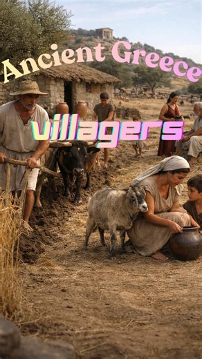 ANCIENT GREECE villager life 👁️🏛️✨ #shorts