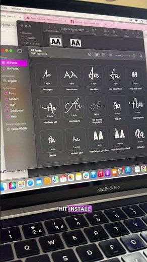 Cricut Design Space Tips - How To Upload Fonts
