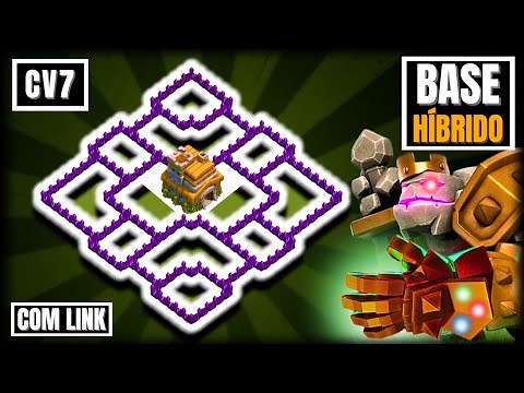 Melhor Layout CV7 Anti 3 Estrelas 2025 | Clash of Clans