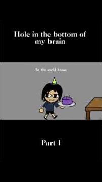 Hole in the bottom of my brain - AJR (animated music video)#art #animation #ajr