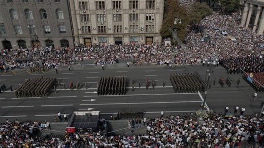 Parade, Victory, Holiday. Free Stock Video