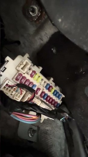 Internal fuse box location G35 Infiniti #automobile #problemfix #carparts #mechanic #fuseboxlocation