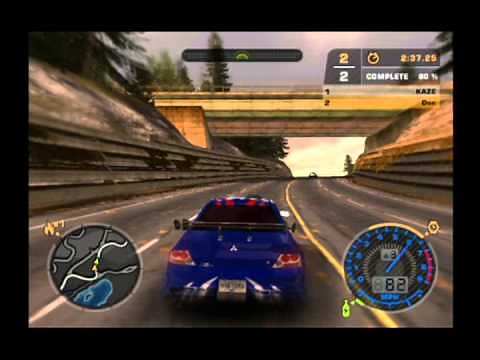 Need For Speed Most Wanted (PS2) Gameplay