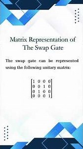 What is the swap gate in quantum computing?