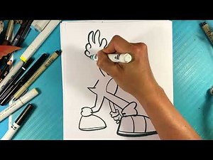 How to Draw SONIC - Extreme Pose