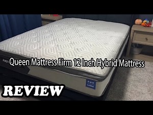 Review of the 12-inch Queen Mattress Firm Hybrid Mattress with Gel Memory Foam