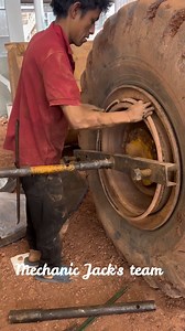 377K views · 548 reactions | Special Technic to Change Inner Tube Without Dismantle Tire part 5 | Mechanic Jack's team | Facebook