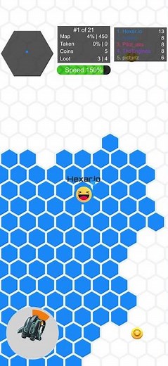Hexar.io is officially back on the App Store and Google Play Store! #gaming #games #gameplay #puzzle