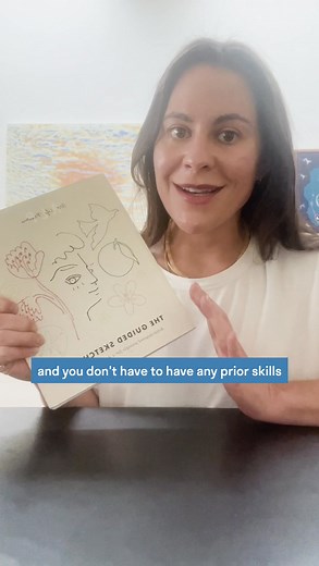 Meet the creative tool that has sold out four times: the Guided Sketchbook from Art Life Practice. It’s the perfect way to jumpstart your creative practice while easing stress and anxiety. Here’s exactly what you get: 🌟38 artist-inspired creative play prompts for all skill levels 🌟20th Century Artist references 🌟Dimensions: 8x10x.75” 🌟163 pages 🌟Soft cover 🌟Watercolor paper Our Guided Sketchbook offers clear, accessible prompts to help generate ideas and make casual creative play easy. Say