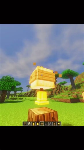 Minecraft Easy Lamp 🙃 #minecraft #minecraftbeauty #minecraftbuilds