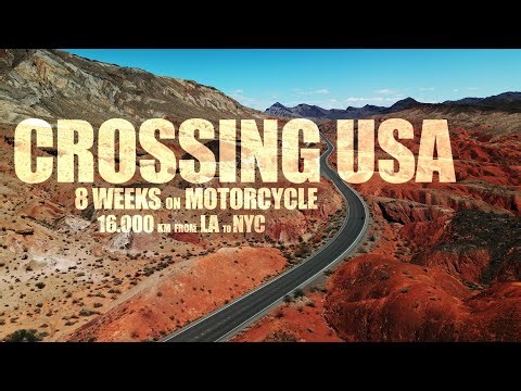 Crossing the USA - 8 Weeks by Motorcycle from LA to NYC