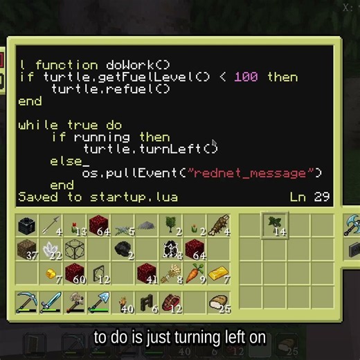 Wireless 2-Way Bot Automation in ComputerCraft! #minecraft #computercraft