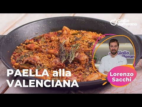 Valencian Paella 🥘❤️💃 - the original recipe by Chef Lorenzo Sacchi😍🍴