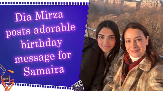 Dia Mirza shares heartfelt birthday wish for stepdaughter Samaira on her 17th birthday