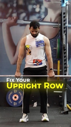Fix ✅ your upright row #shorts