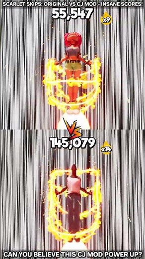 Scarlet Classic Skips VS Scarlet CJ Modded Skips Battle #gaming #scarletskips