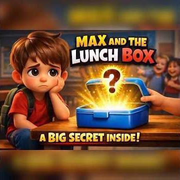 Max and the lunch box cartoon #animation #3dcartoon #3danimation #animatedstory #kidscontent #kids