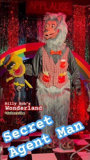 🤖Secret Agent Man - Animatronics live at Billy Bobs Wonderland (2025)