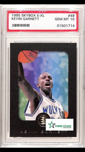 It's a Christmas present for all Wolves fans, KG is BACK! What's your favorite KG card? Share a pic with us through Friday night, and you might find a surprise in your loyalty account! These singles are on our website and we've got plenty more in store for you to check out. #kg #thebigticket #wolves #timberwolves #howl #basketball #tradingcards | Three Stars Sportscards