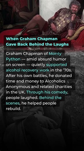 When Graham Chapman Gave Back Behind the Laugh